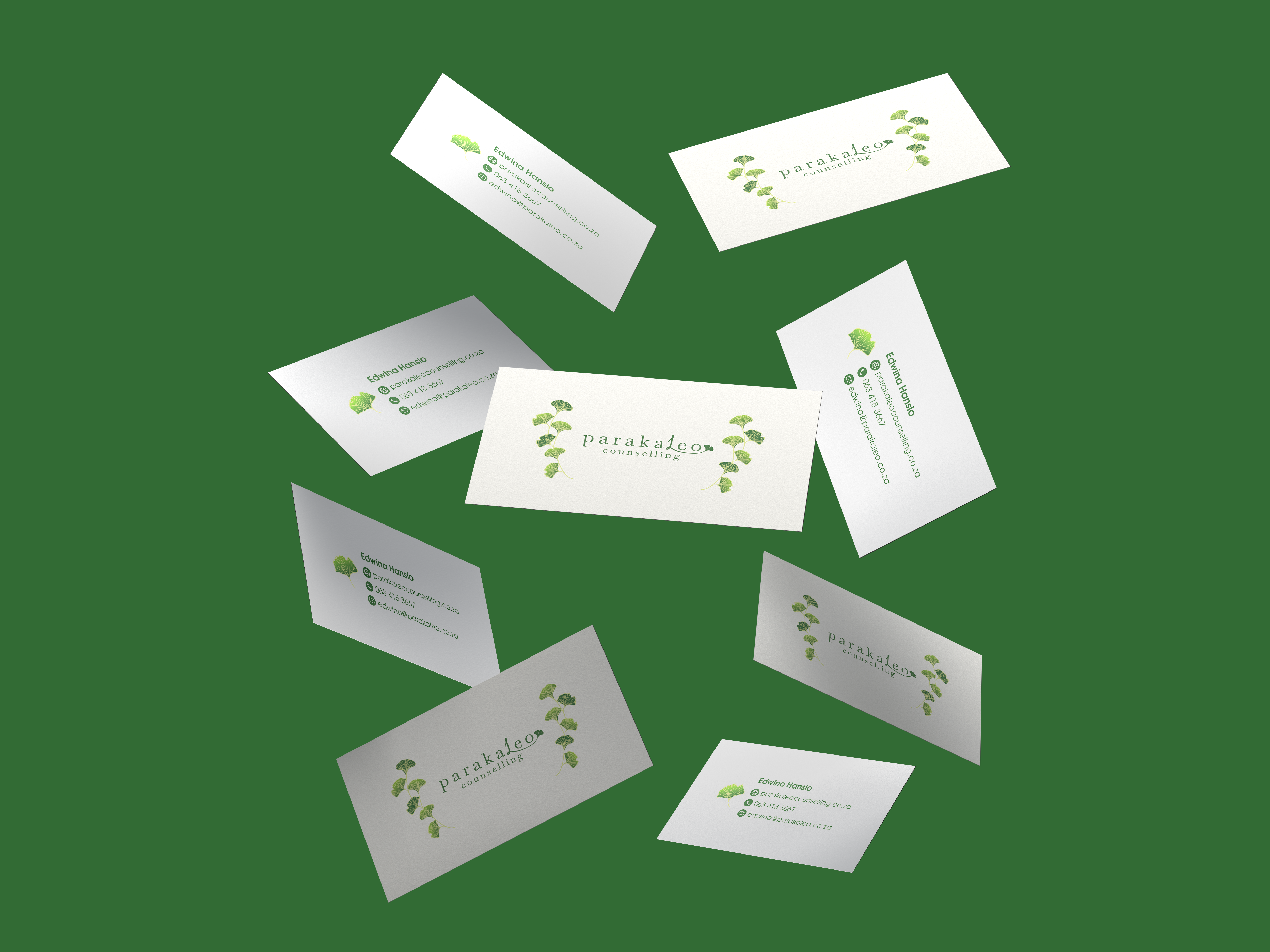 Business card mockup 3